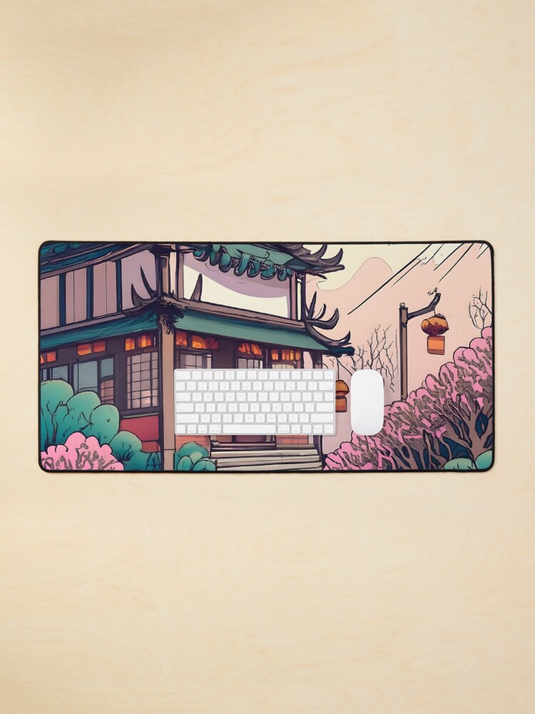 Thumbnail 1 of 5, Mouse Pad, Old Traditional Chinese house Siheyuan Drawing designed and sold by Patricks-Art.