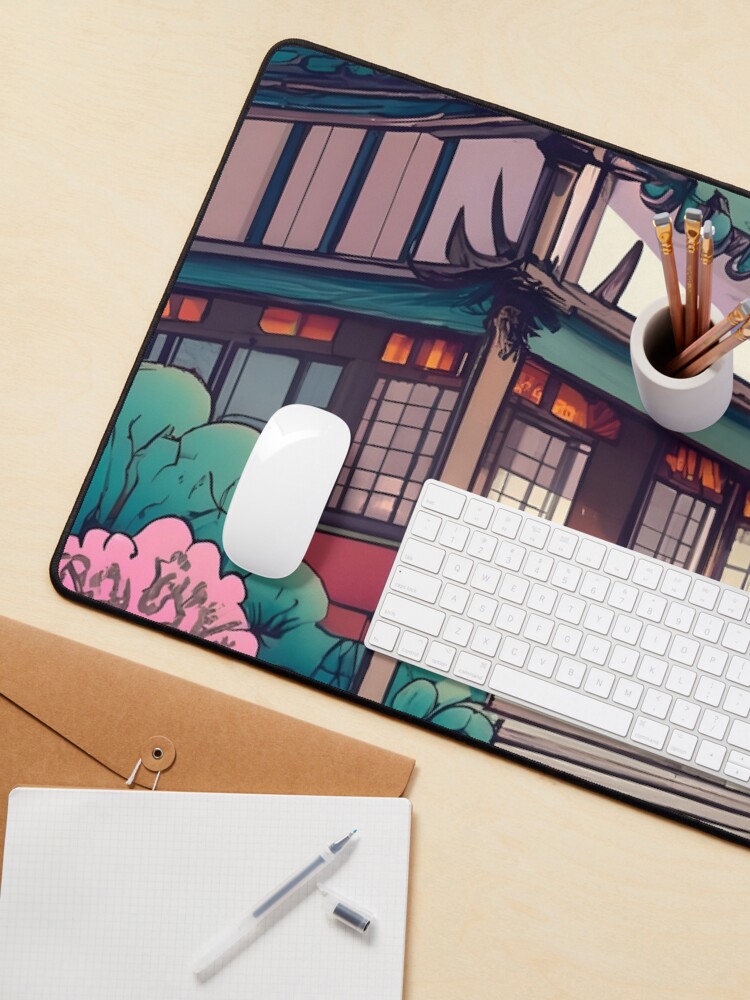 Thumbnail 3 of 5, Mouse Pad, Old Traditional Chinese house Siheyuan Drawing designed and sold by Patricks-Art.