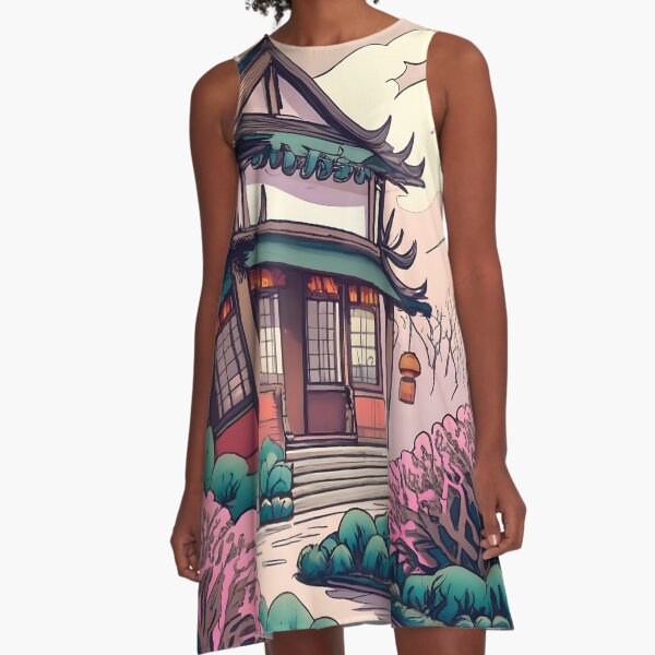 Item preview, Old Traditional Chinese house Siheyuan Drawing designed and sold by Patricks-Art.
