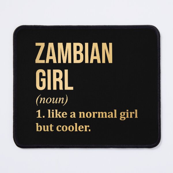 Item preview, Zambian Girl Definition Zambia in Gold designed and sold by XCIV.