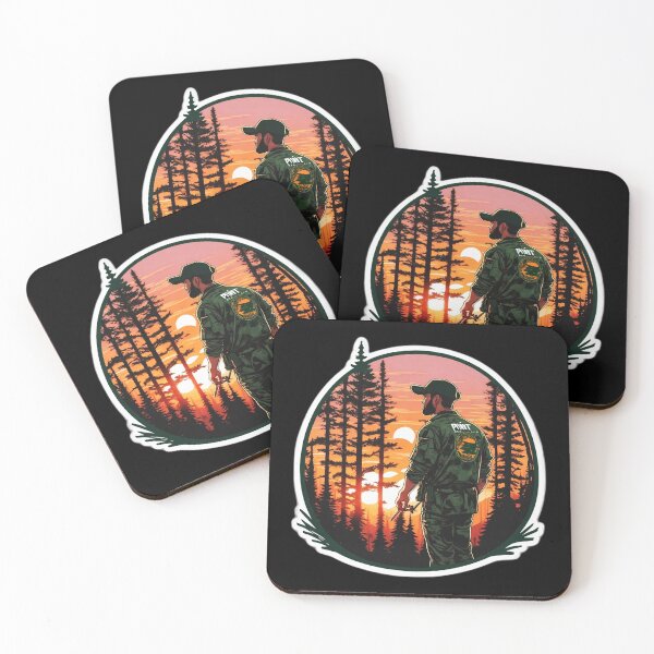 Item preview, Calm Forester Looking At Coniferous Sunset  designed and sold by Ridiculam Toga.