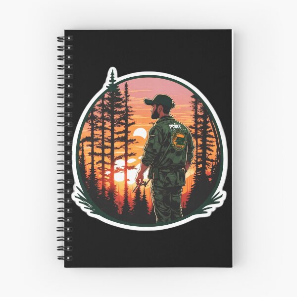 Item preview, Calm Forester Looking At Coniferous Sunset  designed and sold by Ridiculam Toga.
