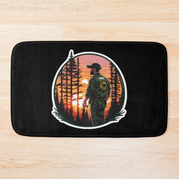 Item preview, Calm Forester Looking At Coniferous Sunset  designed and sold by Ridiculam Toga.