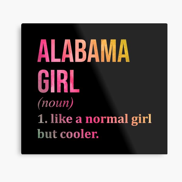 Item preview, Alabama Girl Definition Alabama in Watercolor designed and sold by XCIV.