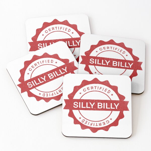 Item preview, Certified Silly Billy designed and sold by Tea and Biscuits.