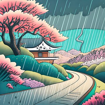 Artwork thumbnail, Old abandoned Traditional Japanese house Minka Drawing by Patricks-Art