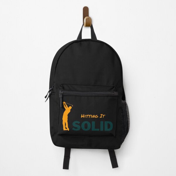 Item preview, Golf Swing Silhouette Hitting it Solid Green and gold designed and sold by FuddalanDesigns.