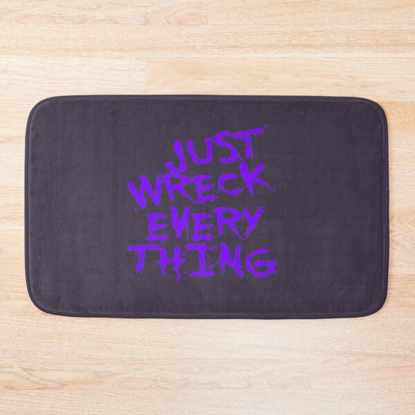 Item preview, Just Wreck Everything Purple Grunge Graffiti designed and sold by taiche.
