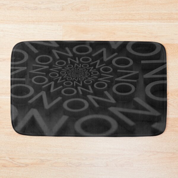 Item preview, No No No – typographic design with 3D look designed and sold by lathspell.