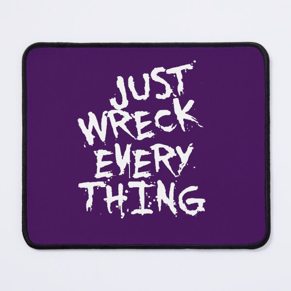 Item preview, Just Wreck Everything White Grunge Graffiti designed and sold by taiche.