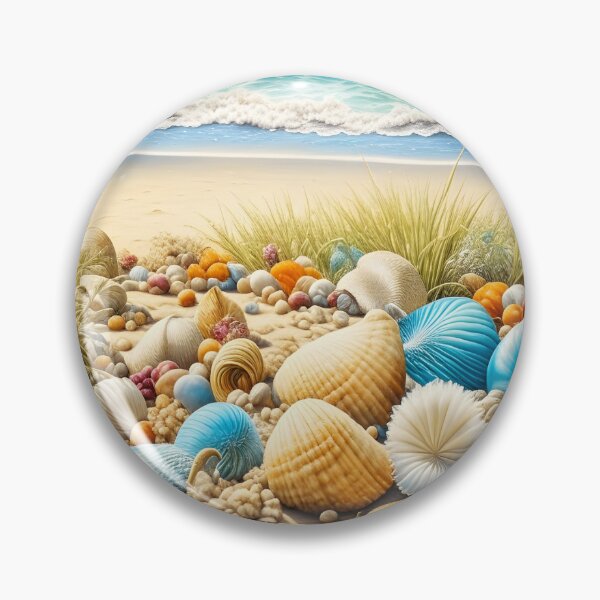 Item preview, Sunny Beach And Seashells  designed and sold by celartinspire.
