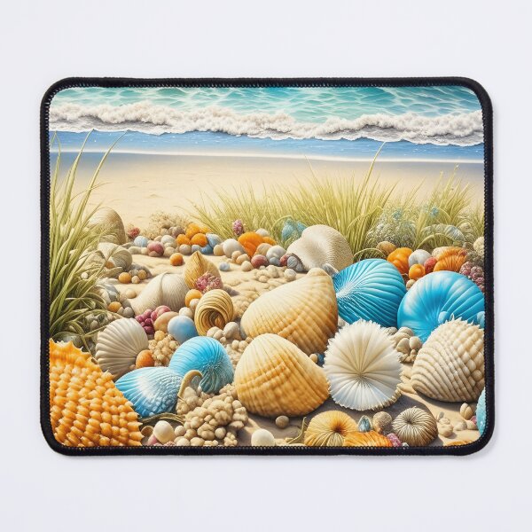 Item preview, Sunny Beach And Seashells designed and sold by celartinspire.