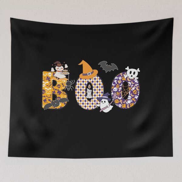 Item preview, Cute and spooky Halloween Boo funny design with ghosts designed and sold by All Year Round.