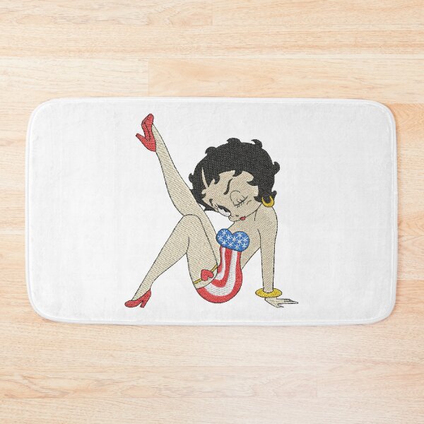 Item preview, Betty Boop American Flag Dress Embroidery designed and sold by EustaceSchierb.