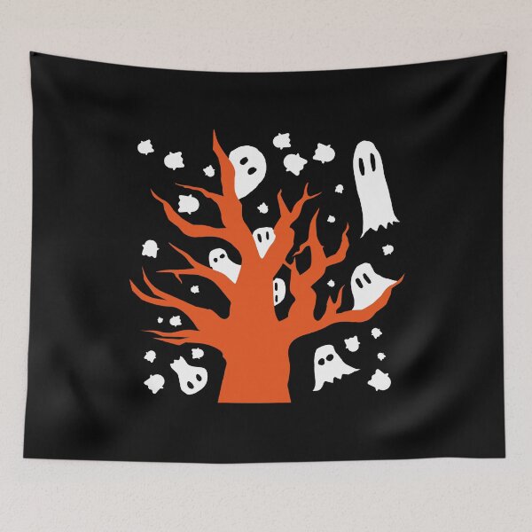 Item preview, Lindo fantasma de Halloween designed and sold by EunsooLee.