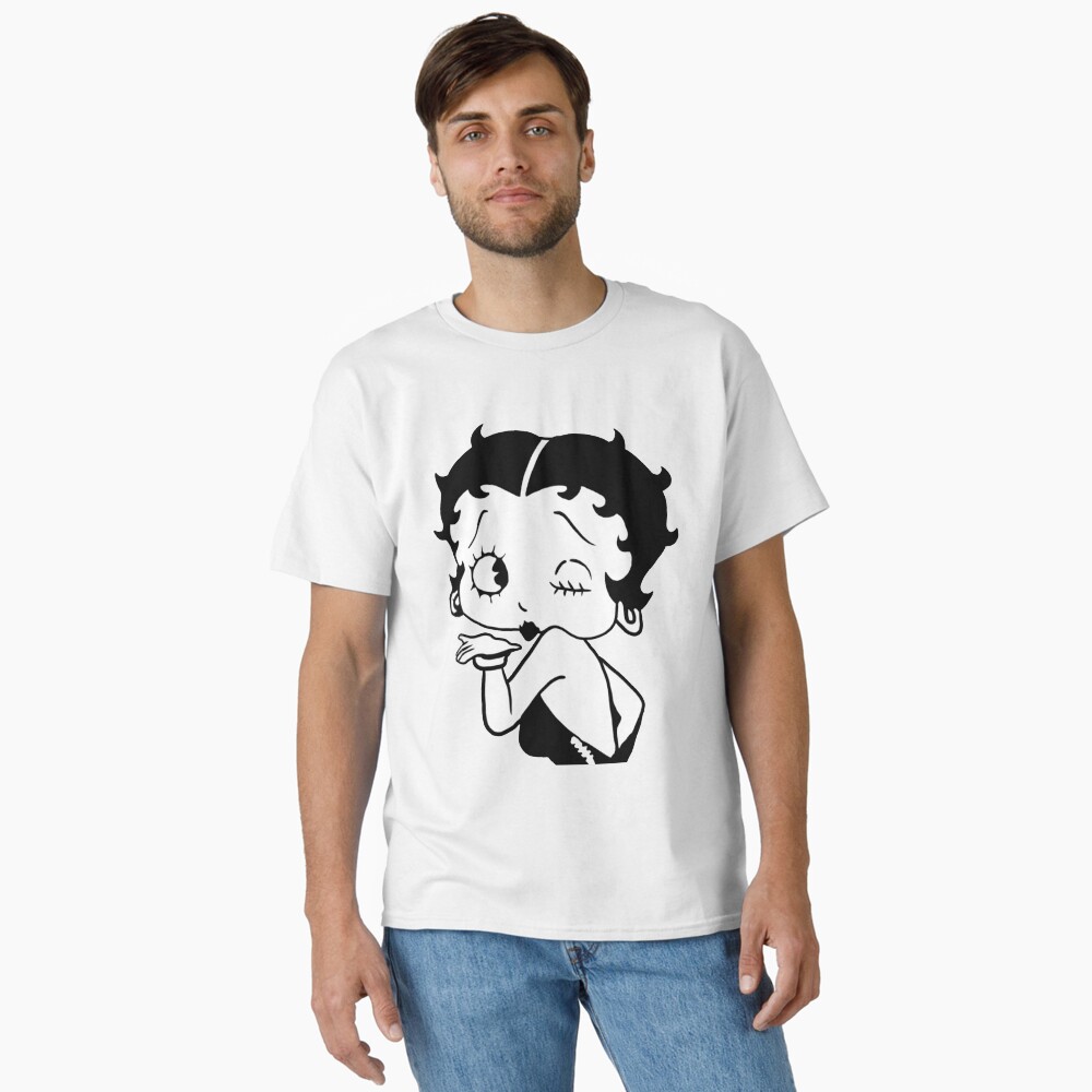 Betty B&W Sticker