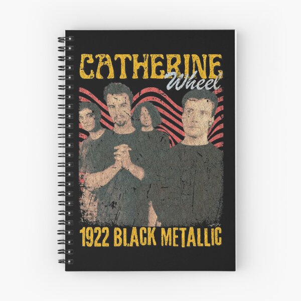 Item preview, cáthérìné band whéél Vintage 1992  1922 Black Metallic Original Fan Design Artwork designed and sold by ArtChicDust.