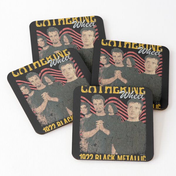 Item preview, cáthérìné band whéél Vintage 1992  1922 Black Metallic Original Fan Design Artwork designed and sold by ArtChicDust.