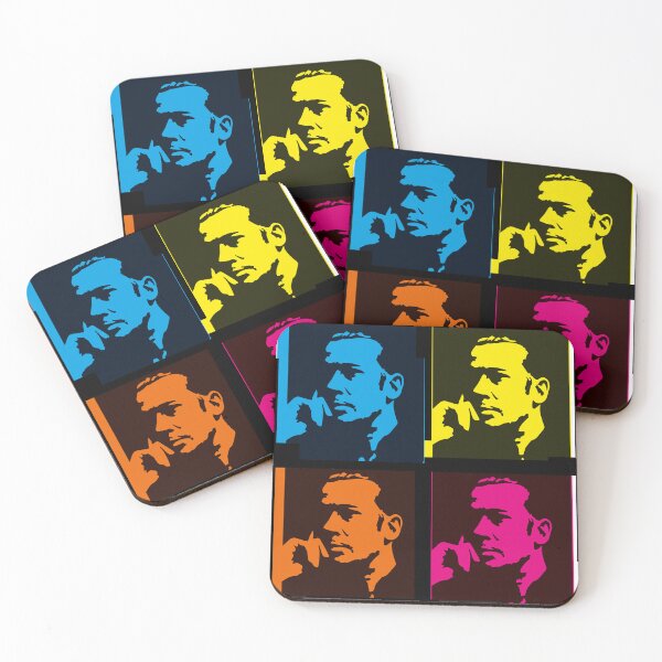 Item preview, Edward Estlin (E E) Cummings - colourful, pop art style design designed and sold by Clifford Hayes.