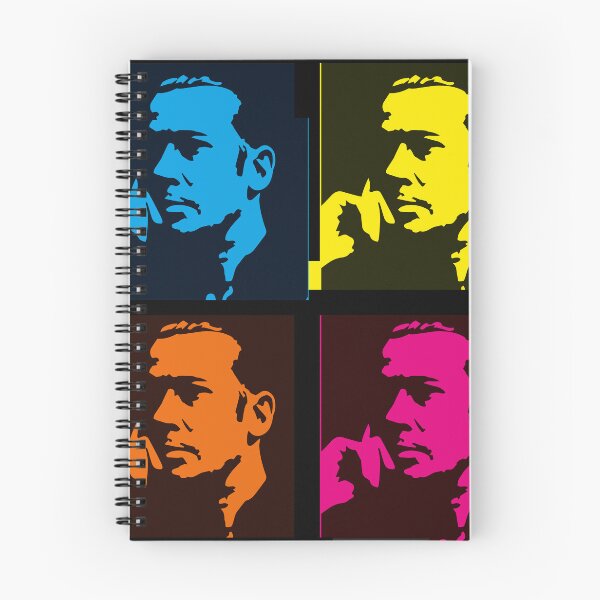 Item preview, Edward Estlin (E E) Cummings - colourful, pop art style design designed and sold by Clifford Hayes.
