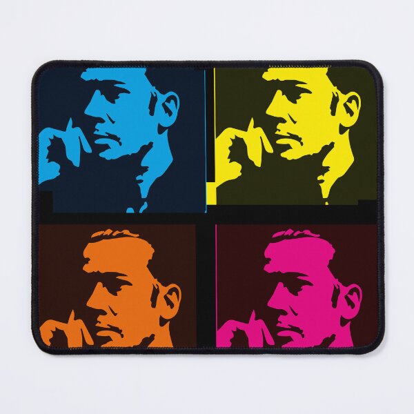 Item preview, Edward Estlin (E E) Cummings - colourful, pop art style design designed and sold by Clifford Hayes.