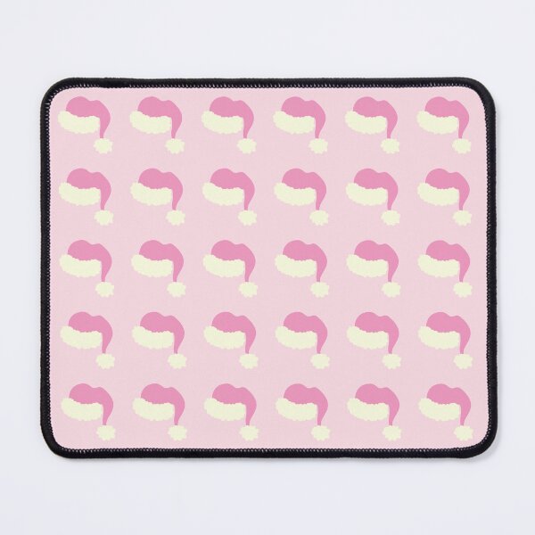 Item preview, Pink Christmas Santa Hats Boho Pattern designed and sold by blomastudios.