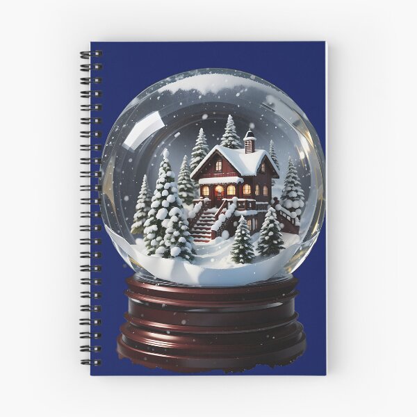 Item preview, Snow globe has house in the winter  designed and sold by KiraChie.