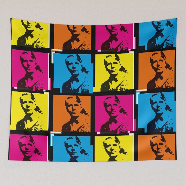 Item preview, Robert Frost - Poet - colorful, pop art style design designed and sold by Clifford Hayes.