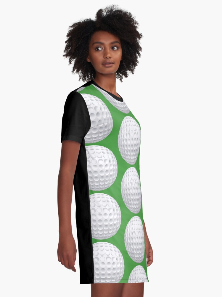 Alternate view of Golf Ball Graphic T-Shirt Dress