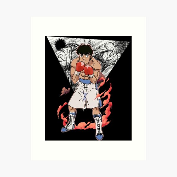 ICHIRO MIYATA, HAJIME NO IPPO, Anime Stars 3.0, BW,  Canvas Print for  Sale by Black Kitsune Argentina