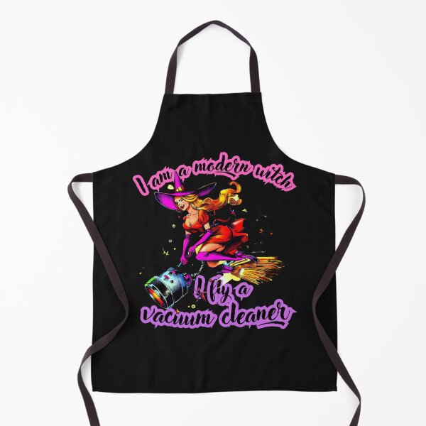 Item preview, Halloween, Witch Witch I am a modern witch I fly a vacuum cleaner designed and sold by gringourmand.