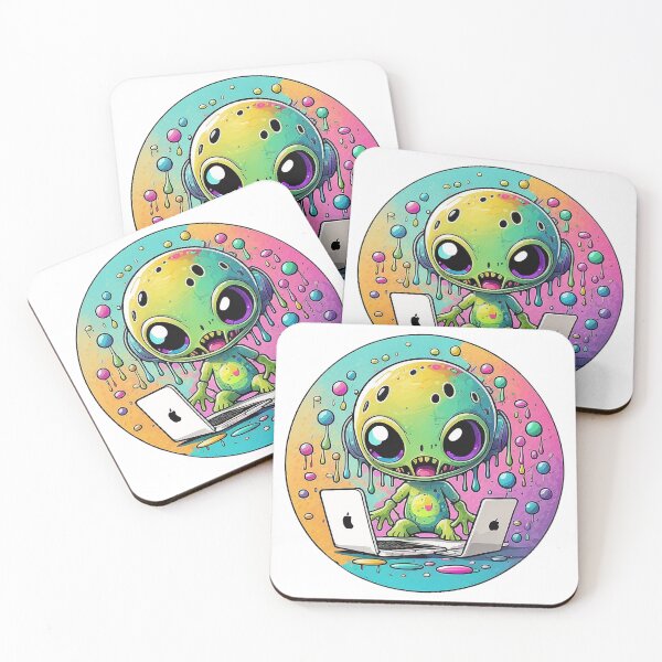 Item preview, Alien with two laptops designed and sold by jdbrown7154.