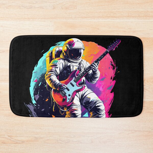 Item preview, Rockstar Astronaut on Guitar in Space designed and sold by eyestetix.
