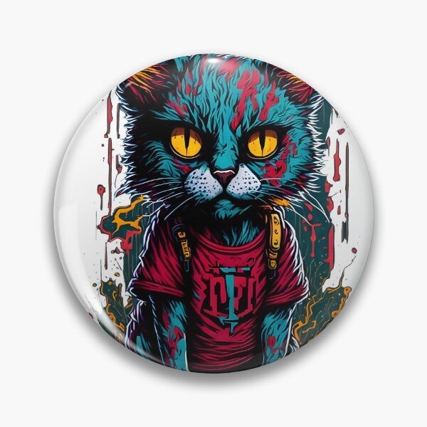 Item preview, the scary cat designed and sold by ADShops1.