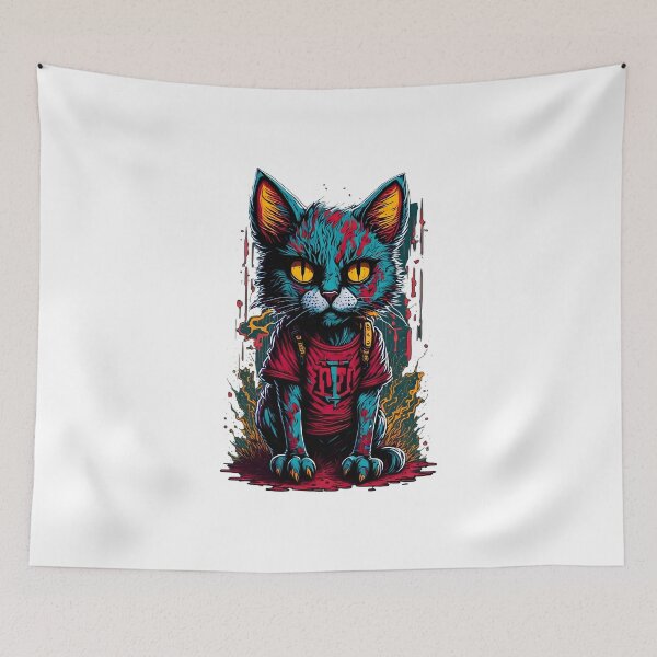 Item preview, the scary cat designed and sold by ADShops1.