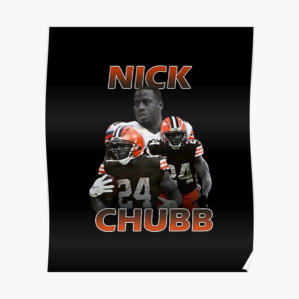 Game Women's Nick Chubb White Road Jersey - #24 Football Cleveland Browns  Size S