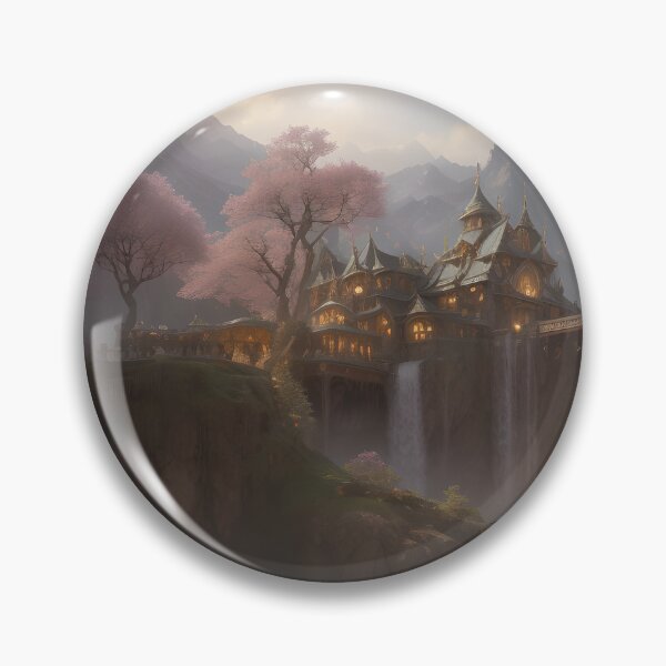 Item preview, The Elvish Refuge designed and sold by telemakhos-.