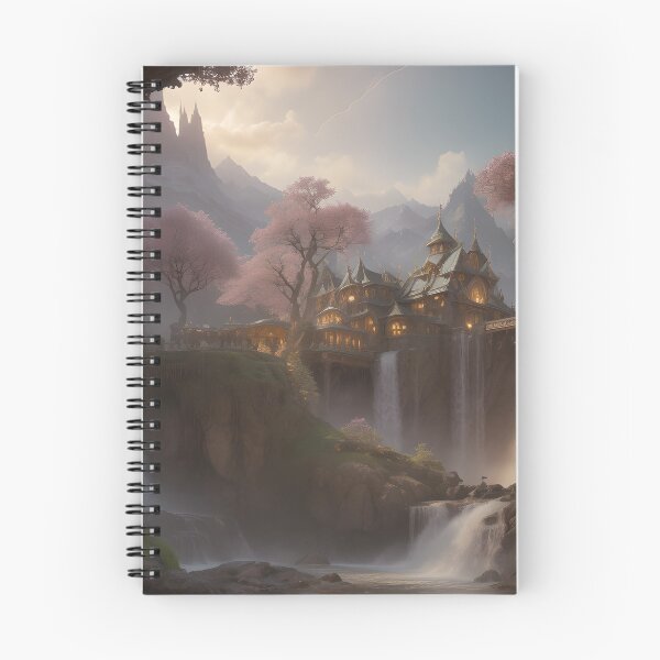 Item preview, The Elvish Refuge designed and sold by telemakhos-.