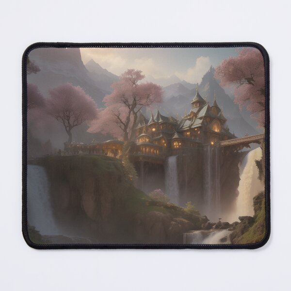 Item preview, The Elvish Refuge designed and sold by telemakhos-.
