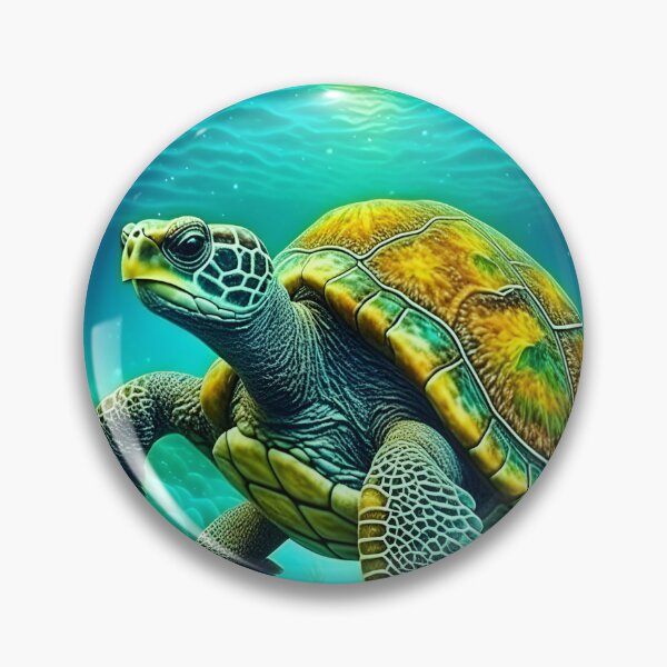 Item preview, Underwater View Turtle  designed and sold by celartinspire.