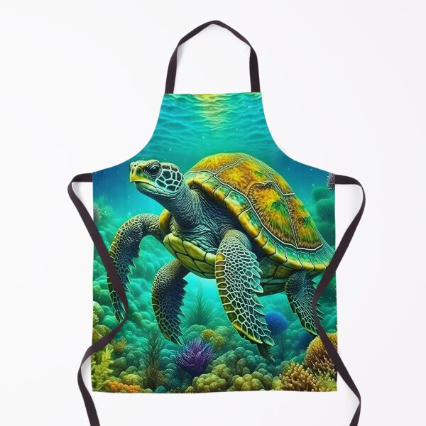 Item preview, Underwater View Turtle designed and sold by celartinspire.
