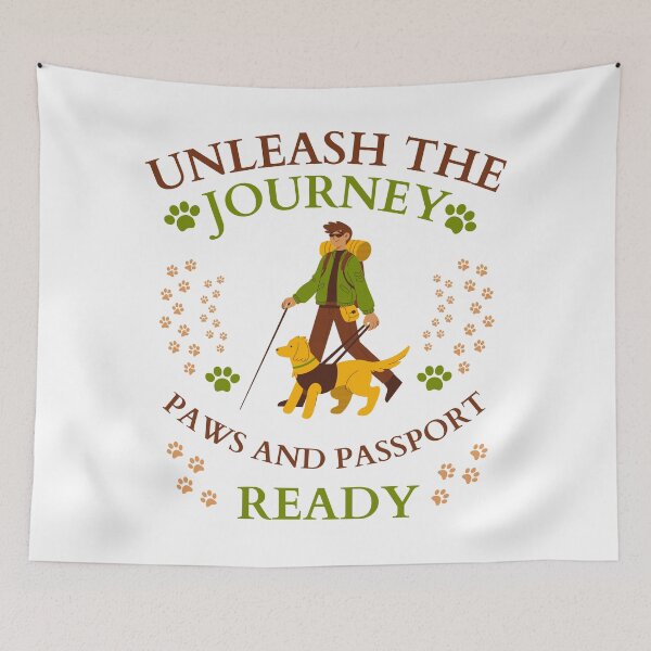 Item preview, Unleash the Journey: Paws and Passport Ready designed and sold by DesignDazzles.