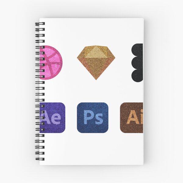 Item preview, Glitter Designer Pack (Sketch, Figma, Adobe, Dribbble, Photoshop, Illustrator, After Effects) designed and sold by ambitchious.
