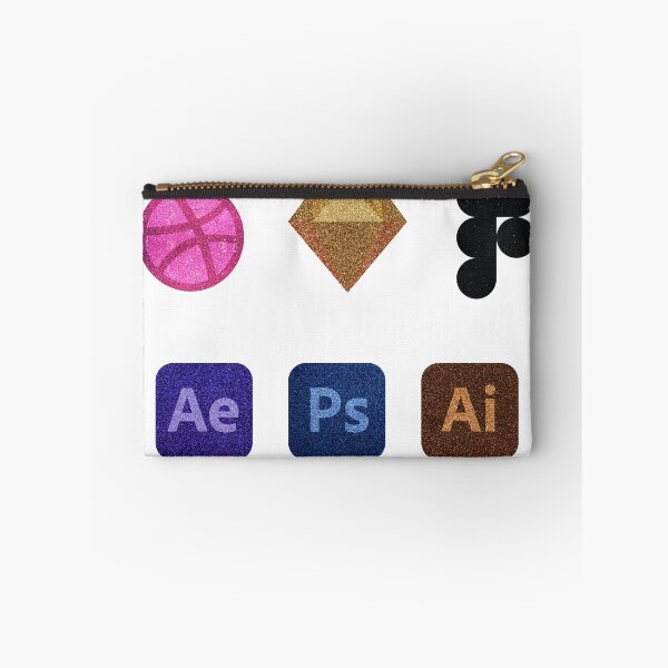 Item preview, Glitter Designer Pack (Sketch, Figma, Adobe, Dribbble, Photoshop, Illustrator, After Effects) designed and sold by ambitchious.