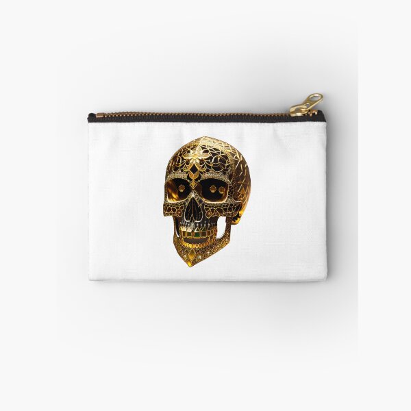 Item preview, Diamond gold skull of the finest workmanship designed and sold by MadinaFatt.