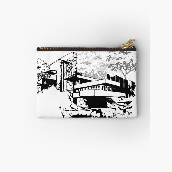 Item preview, Falling Water house sketch  designed and sold by TinyTreeHugger.