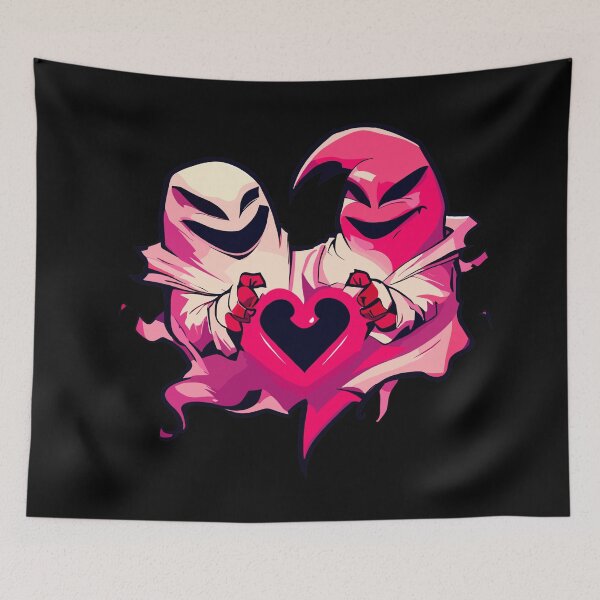 Item preview, Two pink Ghosts designed and sold by TomFrontierArt.