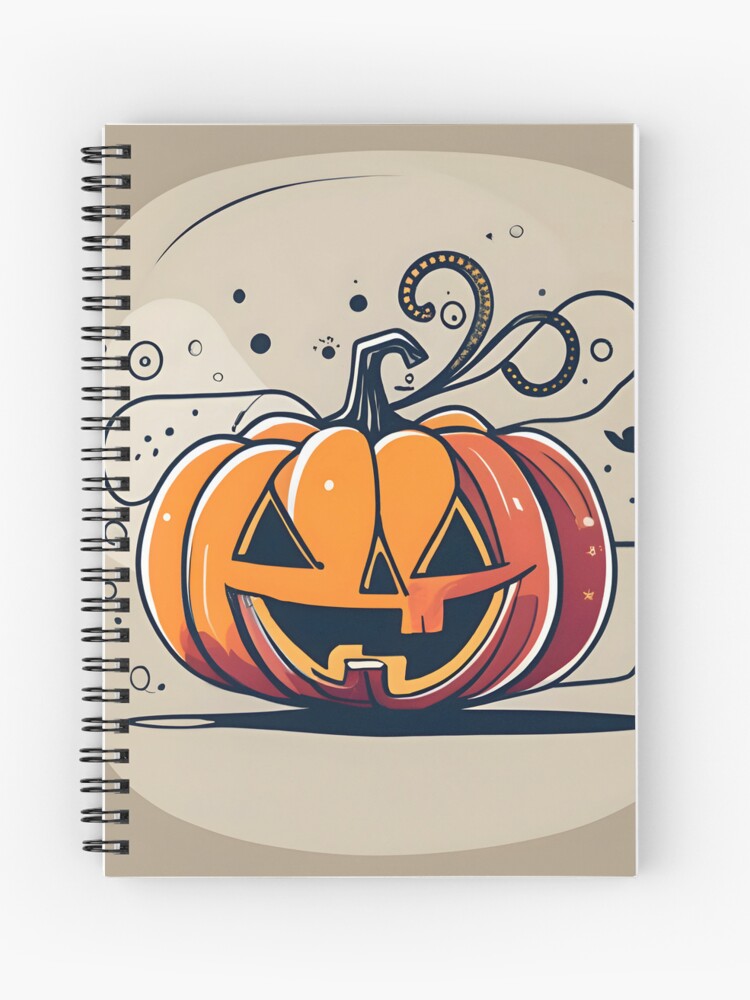 Thumbnail 1 of 3, Journal, Orange Pumpkin Halloween designed and sold by Patricks-Art.