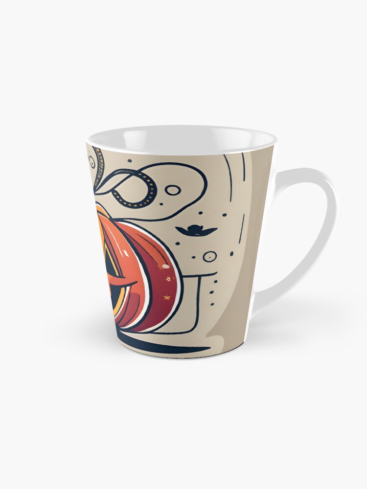 Thumbnail 1 of 4, Coffee Mug, Orange Pumpkin Halloween designed and sold by Patricks-Art.