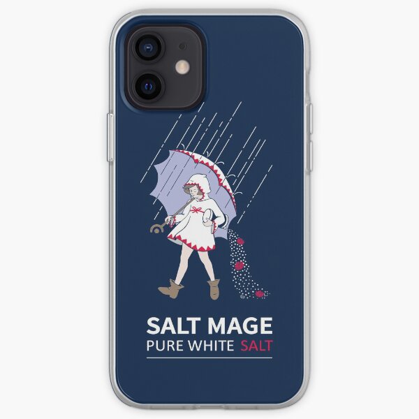 Pure White Salt Mage iPhone Soft Case